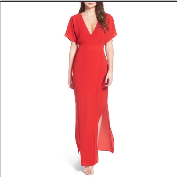 WAYF red maxi dress💃🏼 - Picture 1 of 9